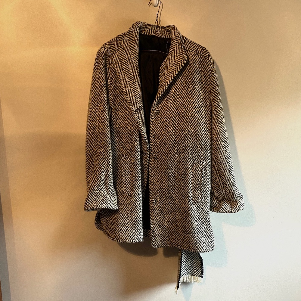 Vintage Freedom Wear in Irish Tweed Pea Coat